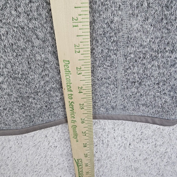 Patagonia Better Sweater 1/4 Zip Pullover Fleece Women's Large Gray 25618 - Picture 3 of 15